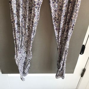 Zara Pants - Strapless Zara violet flower playsuit Zara Pants - Strapless Zara violet flower playsuit